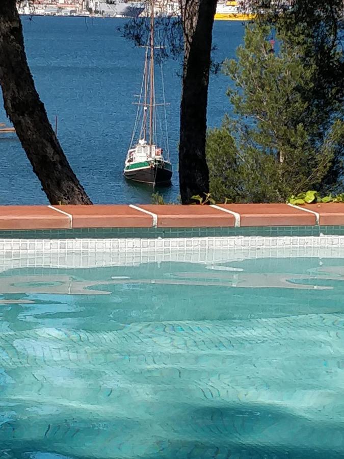 Villa-Chateau Les Terrasses - Tamaris, Plage Des Sablettes, Mer Au Bas De La Propriete La Seyne-sur-Mer Dış mekan fotoğraf